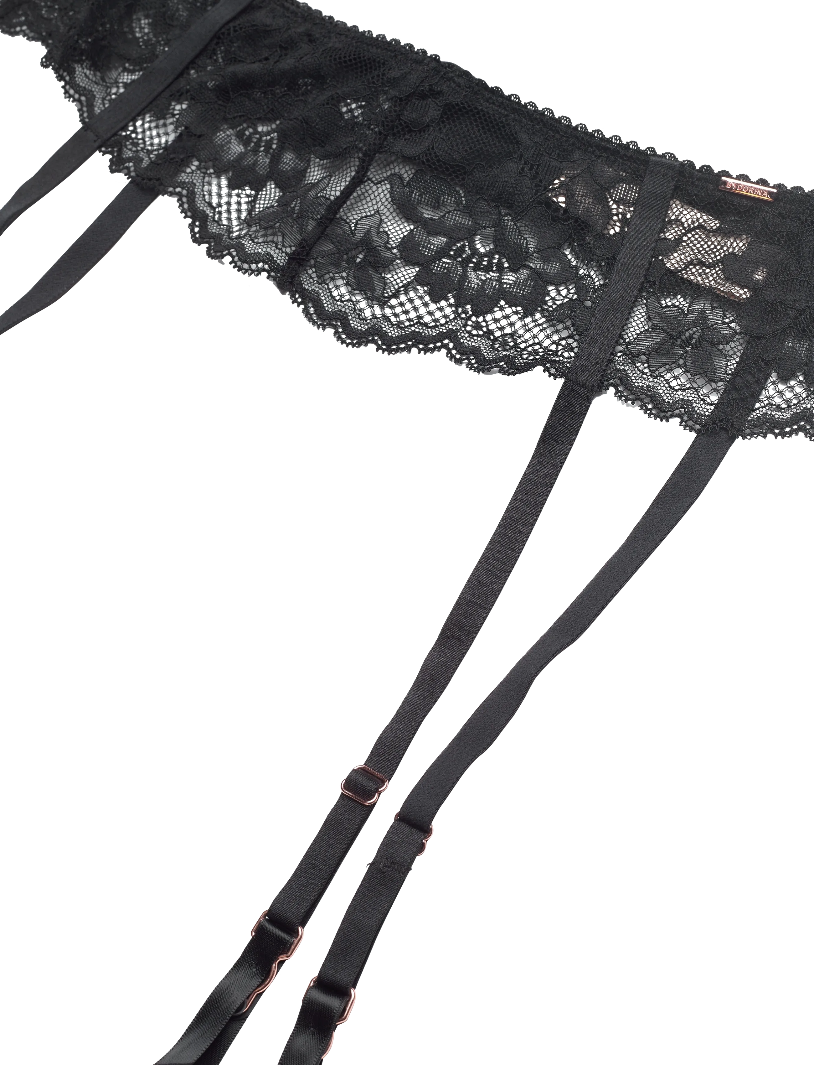 Dorina - ANAHI SUSPENDER_BELT - black - 2