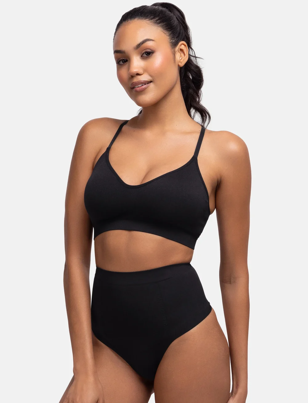 Dorina - ABSOLUTE SCULPT SHAPING_THONG - briefs - black - 0