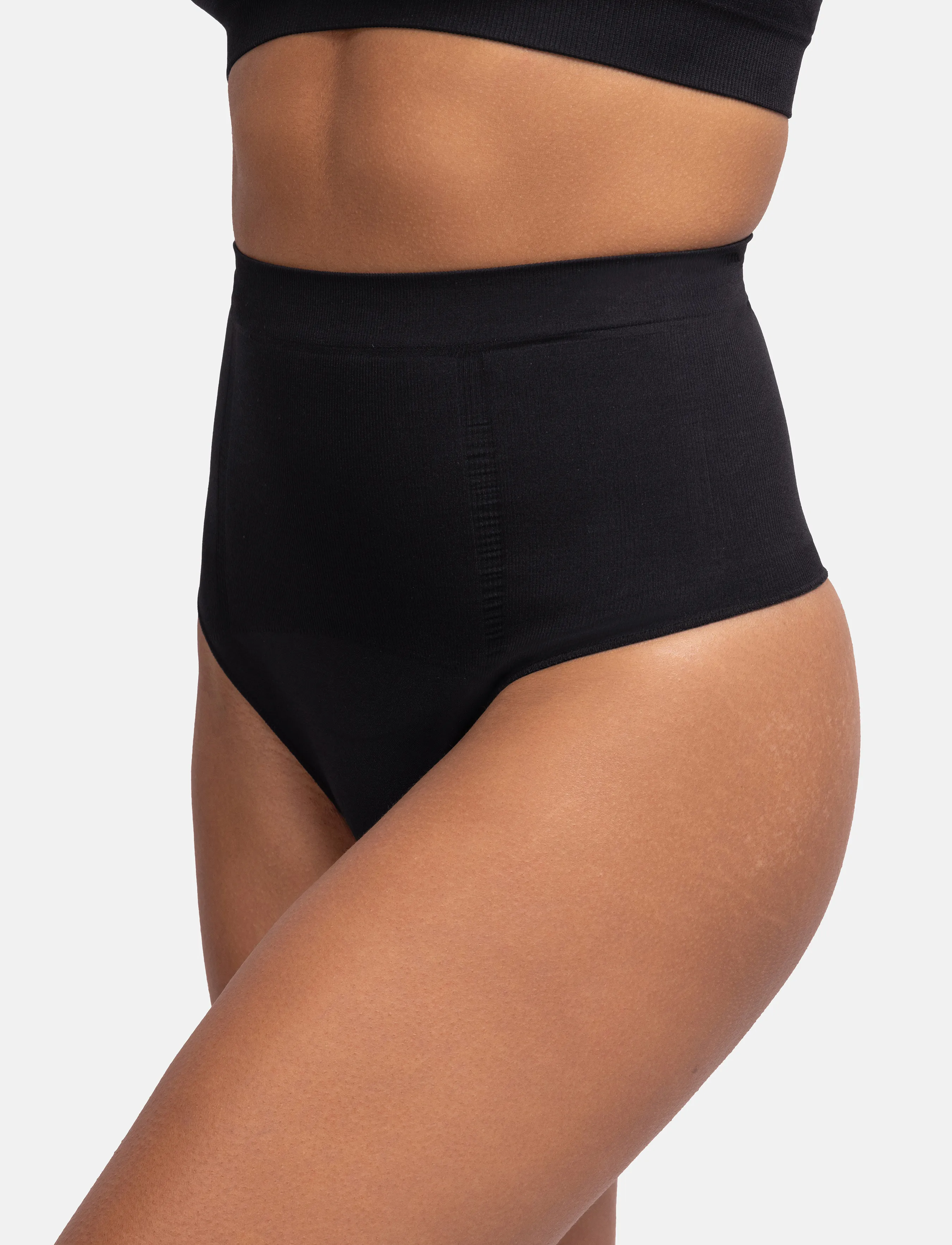 Dorina - ABSOLUTE SCULPT SHAPING_THONG - midi un maksi biksītes - black - 4