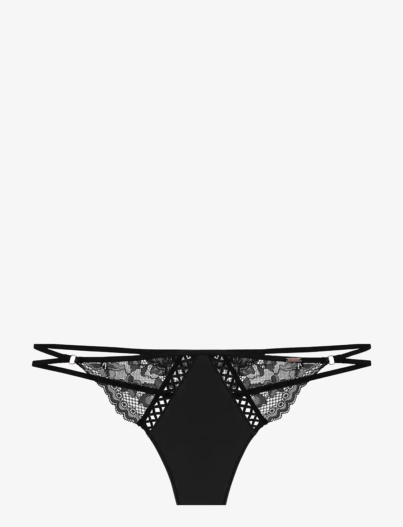 Dorina - LYRA-SATIN STRING - madalaimad hinnad - black - 0