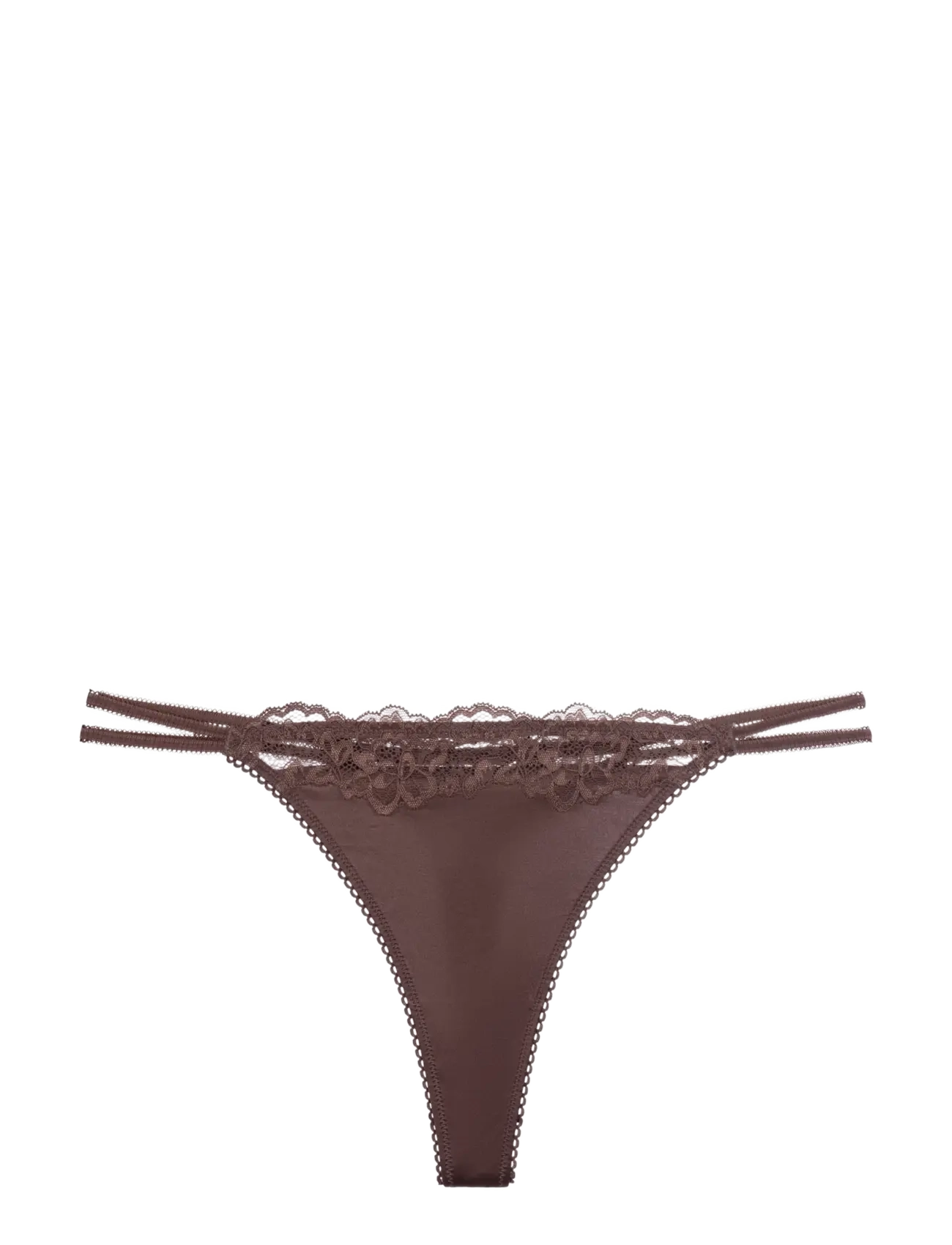 Dorina ORIGINS-SHINY MICRO STRING - Unterwäsche - BROWN / brown