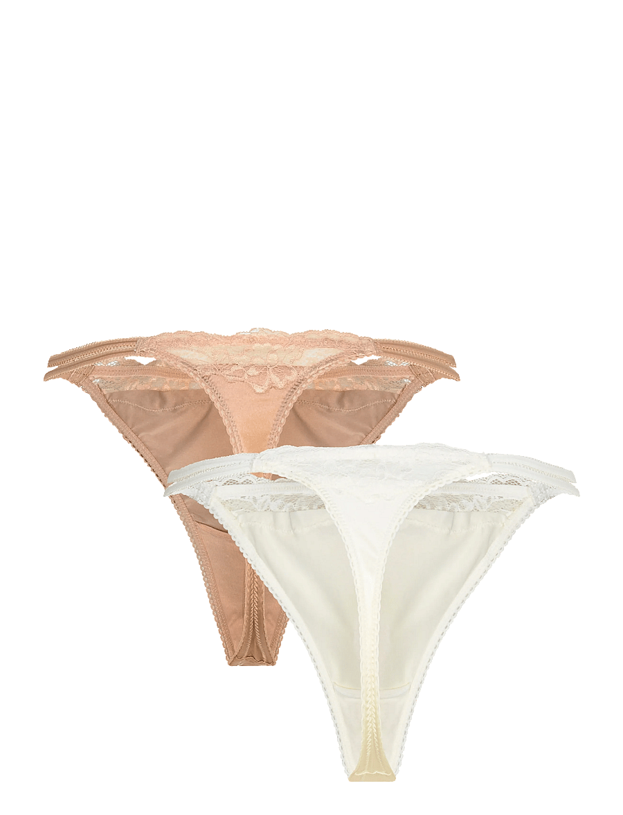 Dorina - Origins-Shiny Micro Thong - stringid - ivory/beige - 2