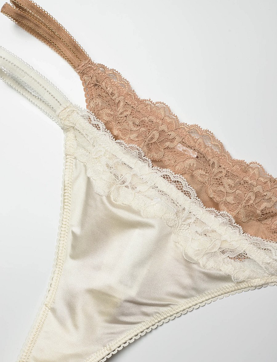 Dorina - Origins-Shiny Micro Thong - stringid - ivory/beige - 1