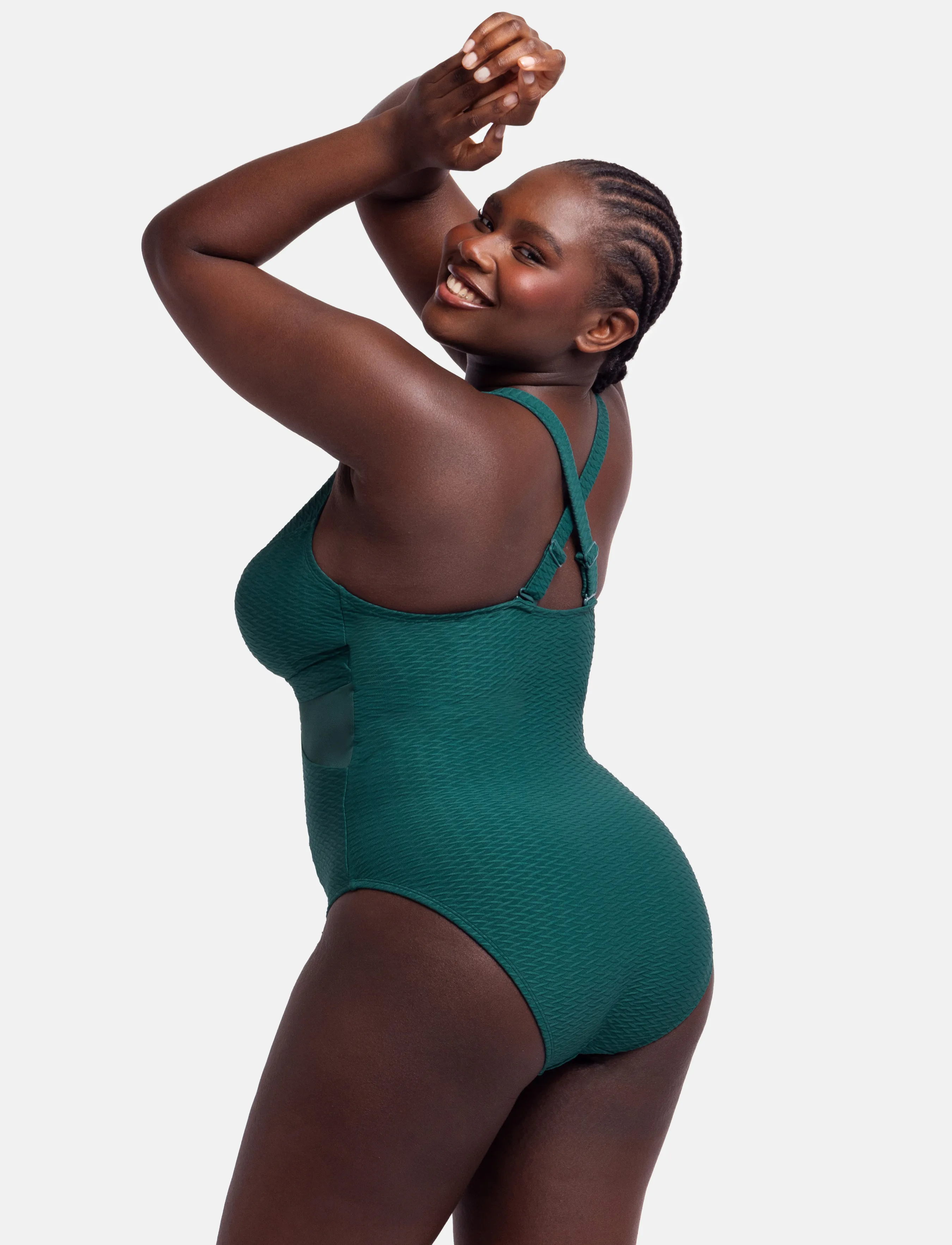 Dorina - BATI SHAPING SWIMSUIT - green - 2