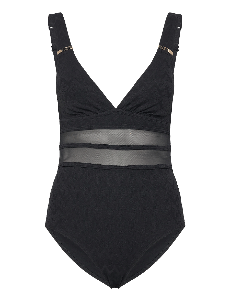 Dorina - EIVISSA SHAPING SWIMSUIT - badedragter - black - 0