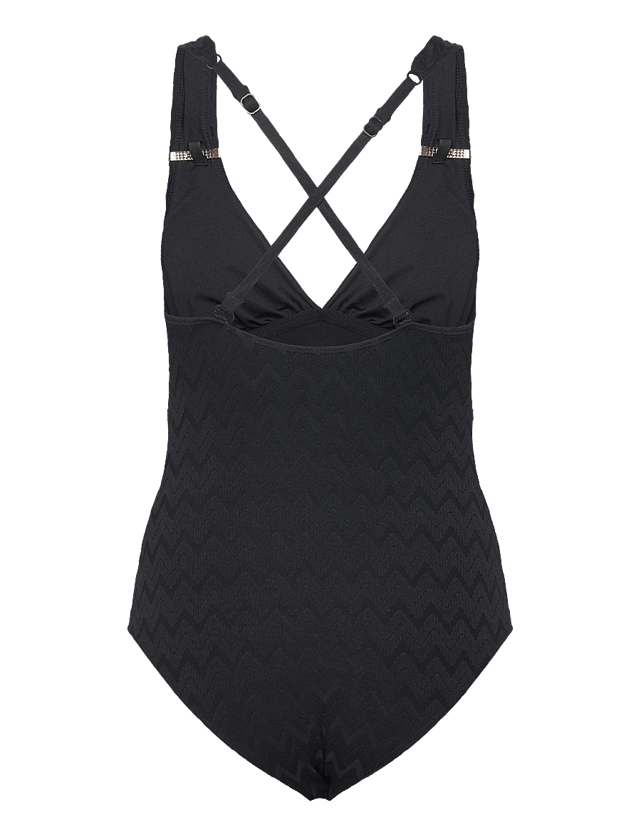 Dorina - EIVISSA SHAPING SWIMSUIT - badedragter - black - 2