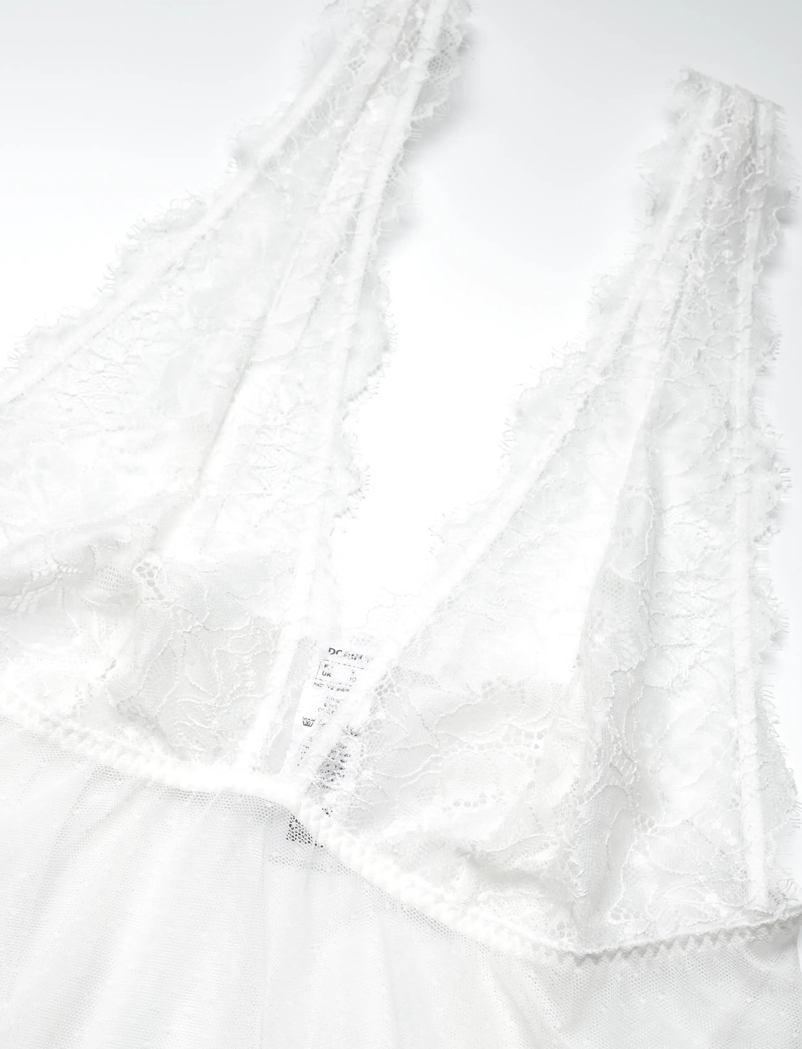 Dorina - TARA BABYDOLL & THONG SET - natkjoler - ivory - 4
