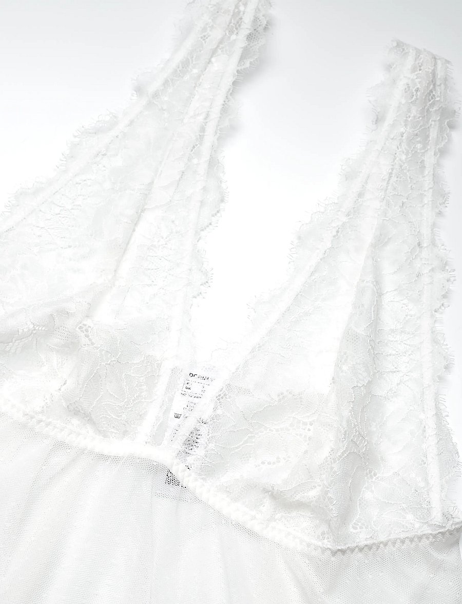 Dorina - TARA BABYDOLL & THONG SET - nachthemden - ivory - 4