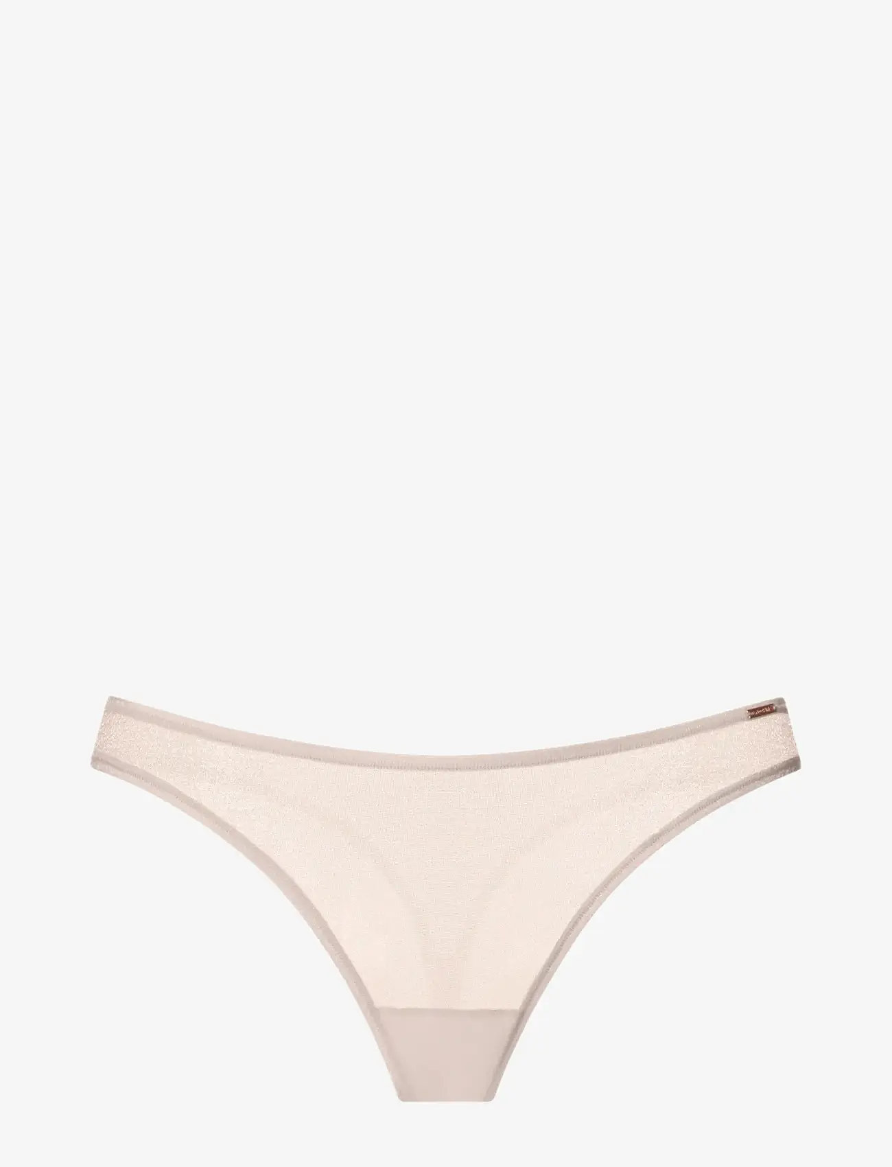 Dorina - ORIGINS-SHIMMER MESH THONG - string - beige - 1