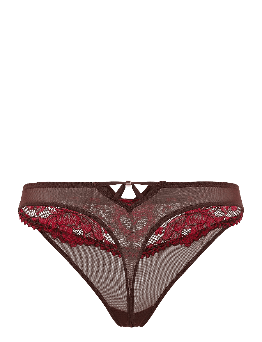 Dorina - Jemma Two Tone Lace Thong - stringid - pink - 2