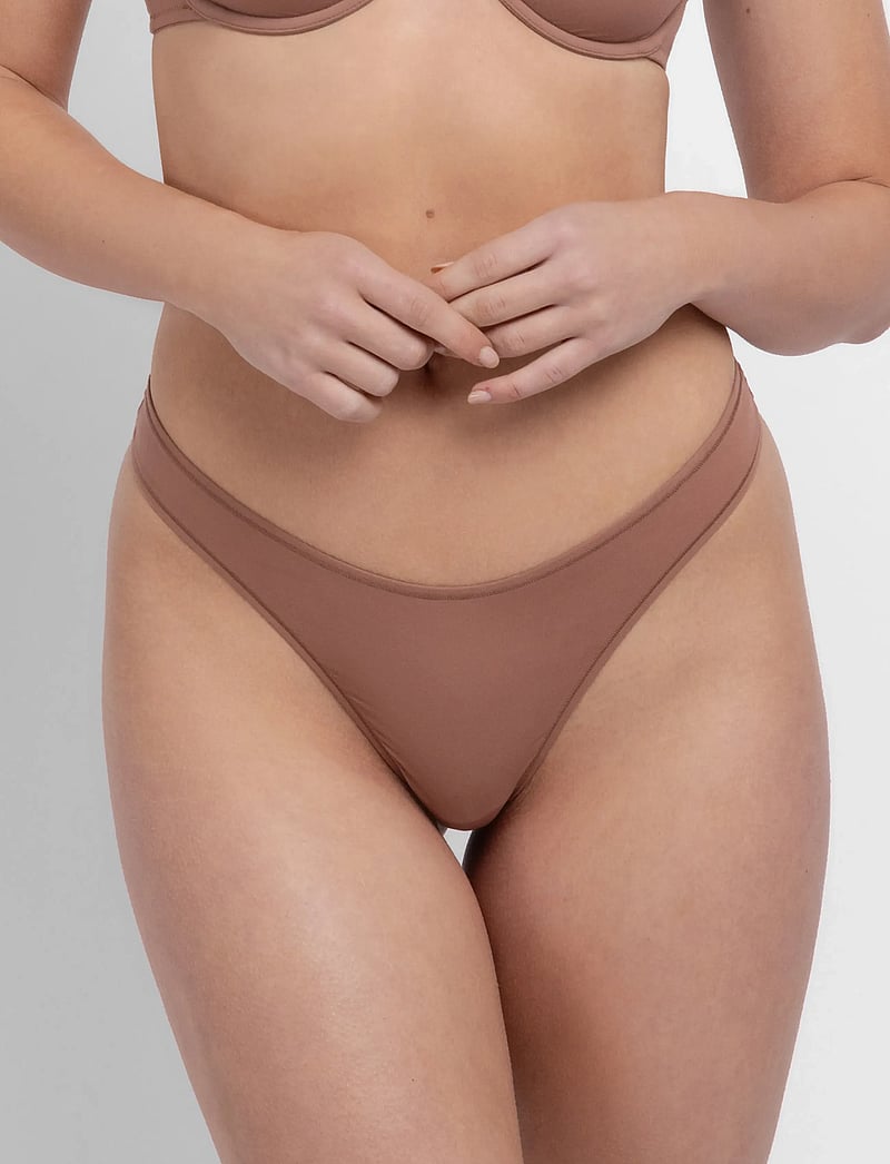 Dorina - NOA THONG - string - brown - 0