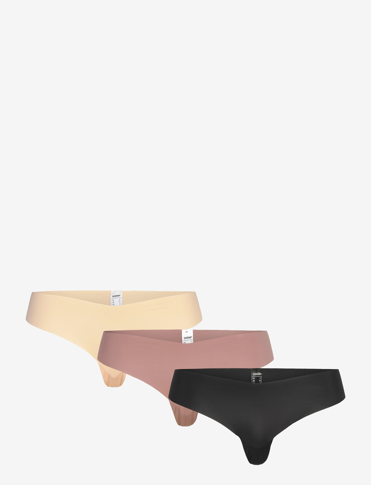 Dorina - AIRLITE THONG - stringtrusser - beige/brown/black - 1