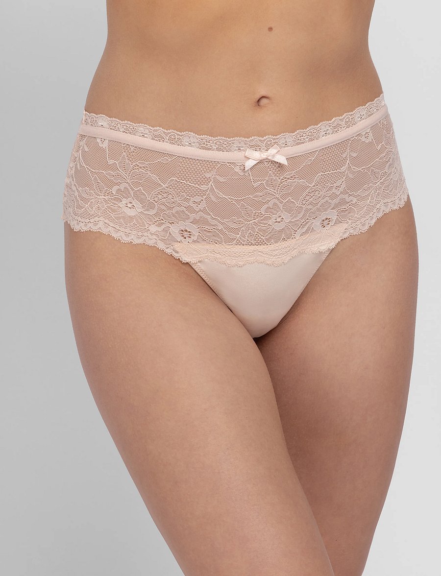 Dorina - Nina High_Waist_Thong - tangas - beige/pink/black - 5