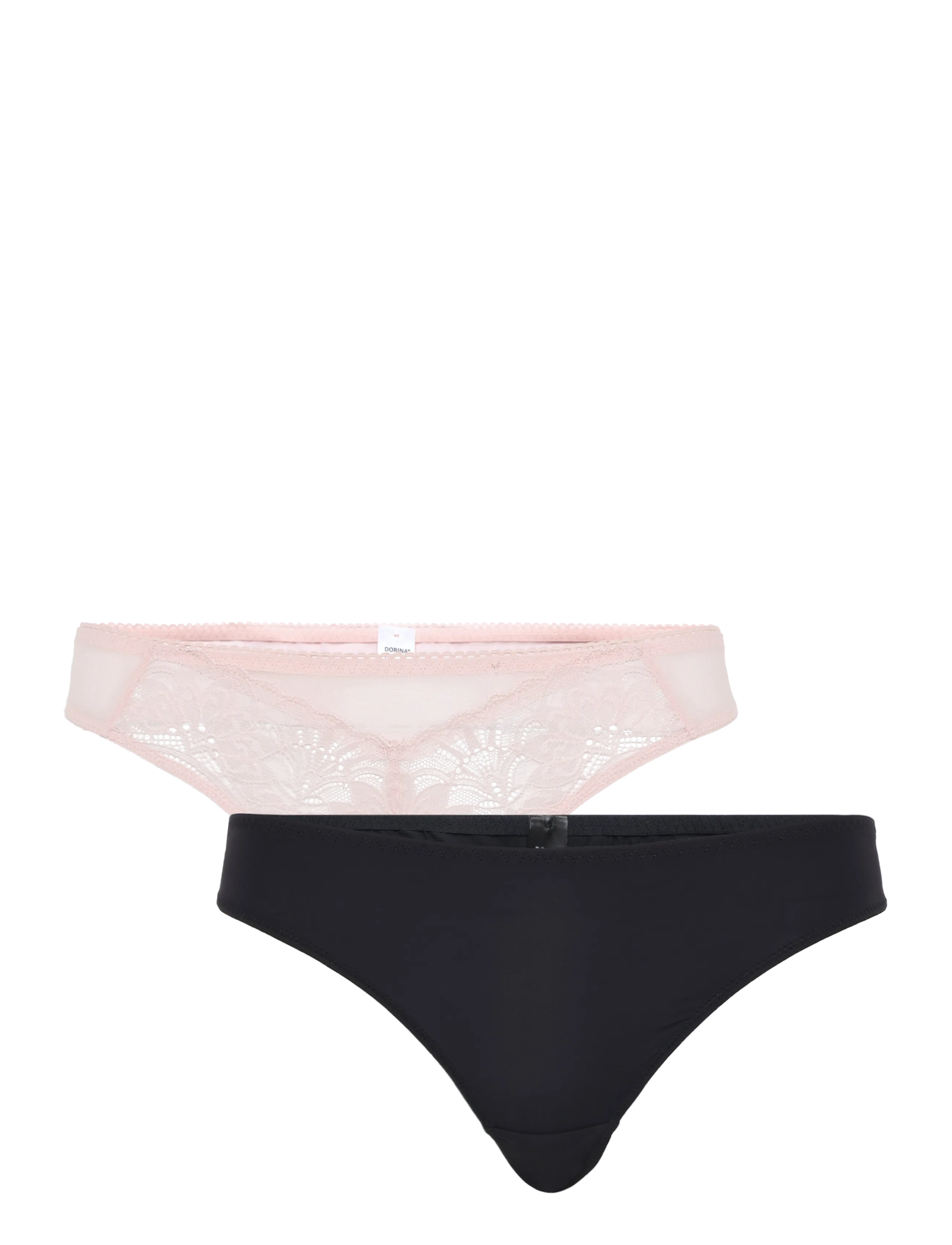 Dorina Lincoln Thong - Stringtrosor - PINK/BLACK / pink/rose