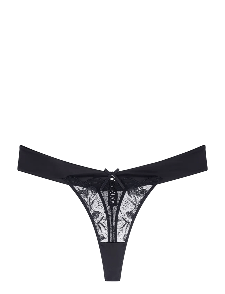 Dorina - Delphine Thong - stringtrosor - black - 0