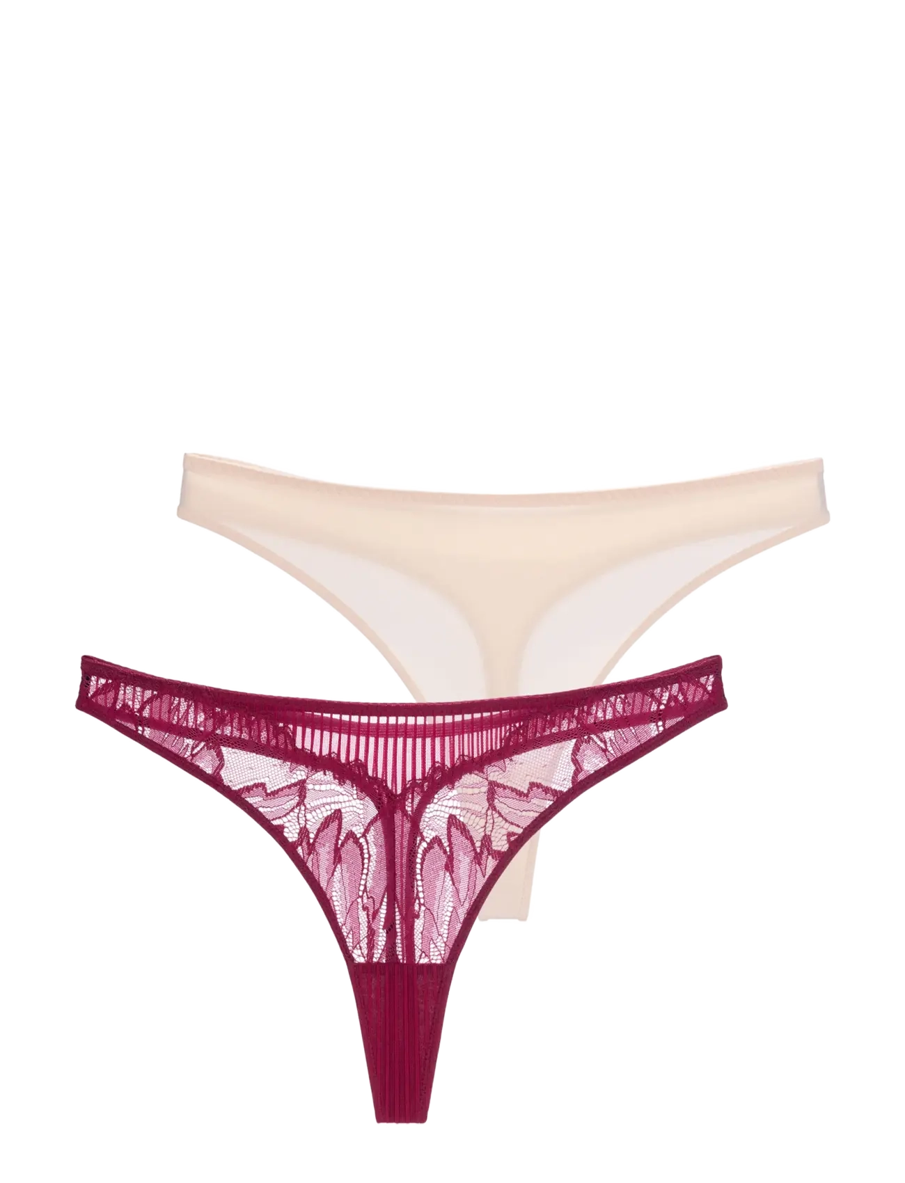 Dorina Delphine Thong - Undertøj - RED/PINK / red
