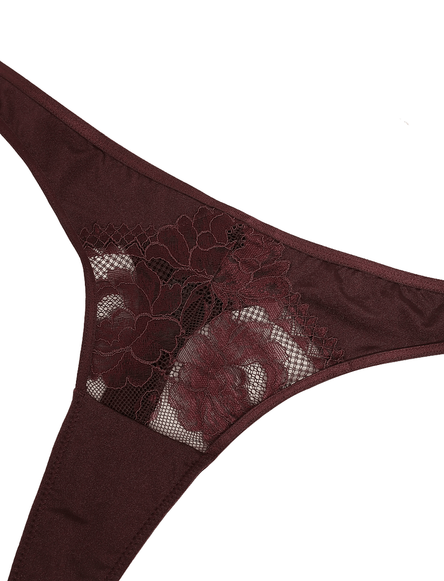 Dorina - Grace Thong - tangas - brown - 5