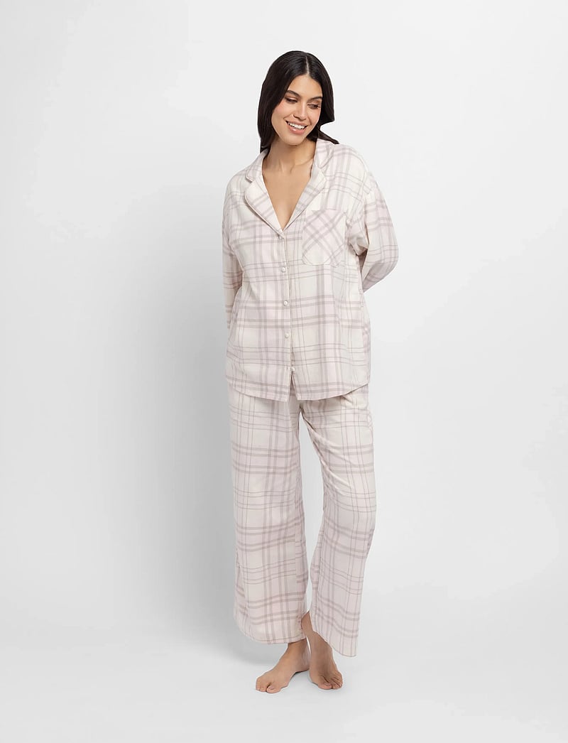 Dorina - Harper Pyjamas - pyjamas - ivory/ivory - 0
