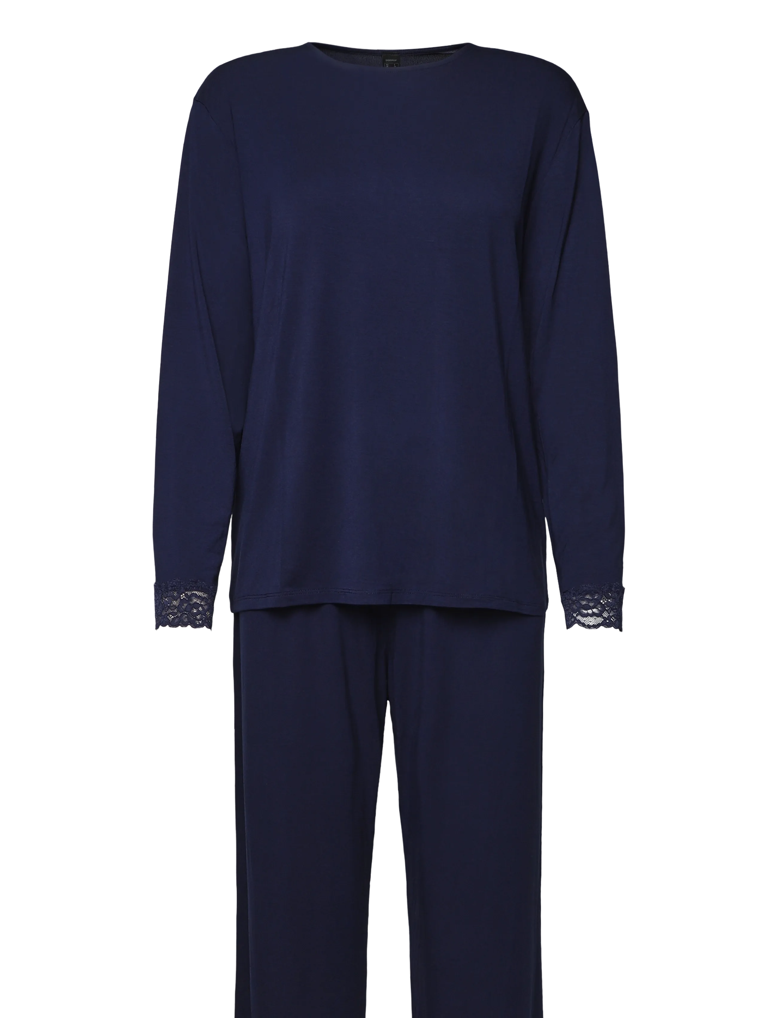 Dorina - Lila Long PJ Set - navy - 1