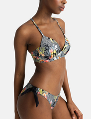 Dorina - ANAMUYA TRIANGLE - bikinien kolmioyläosat - black print - 3