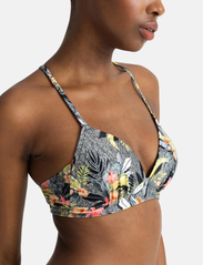 Dorina - ANAMUYA TRIANGLE - bikinis med trekantform - black print - 4