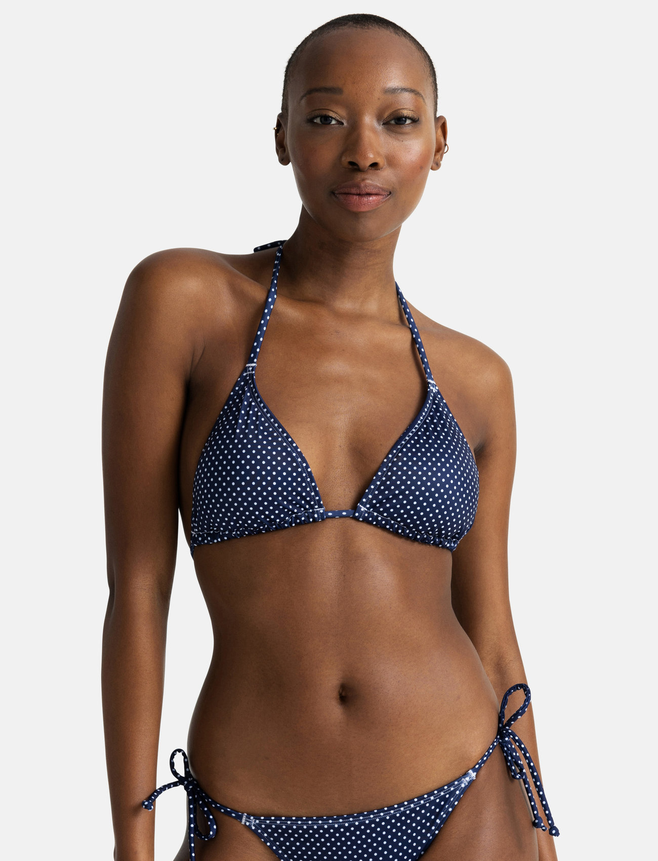 Dorina - CARRUBO-2PP TRIANGLE - bikinis med trekantform - ink print/coral - 1