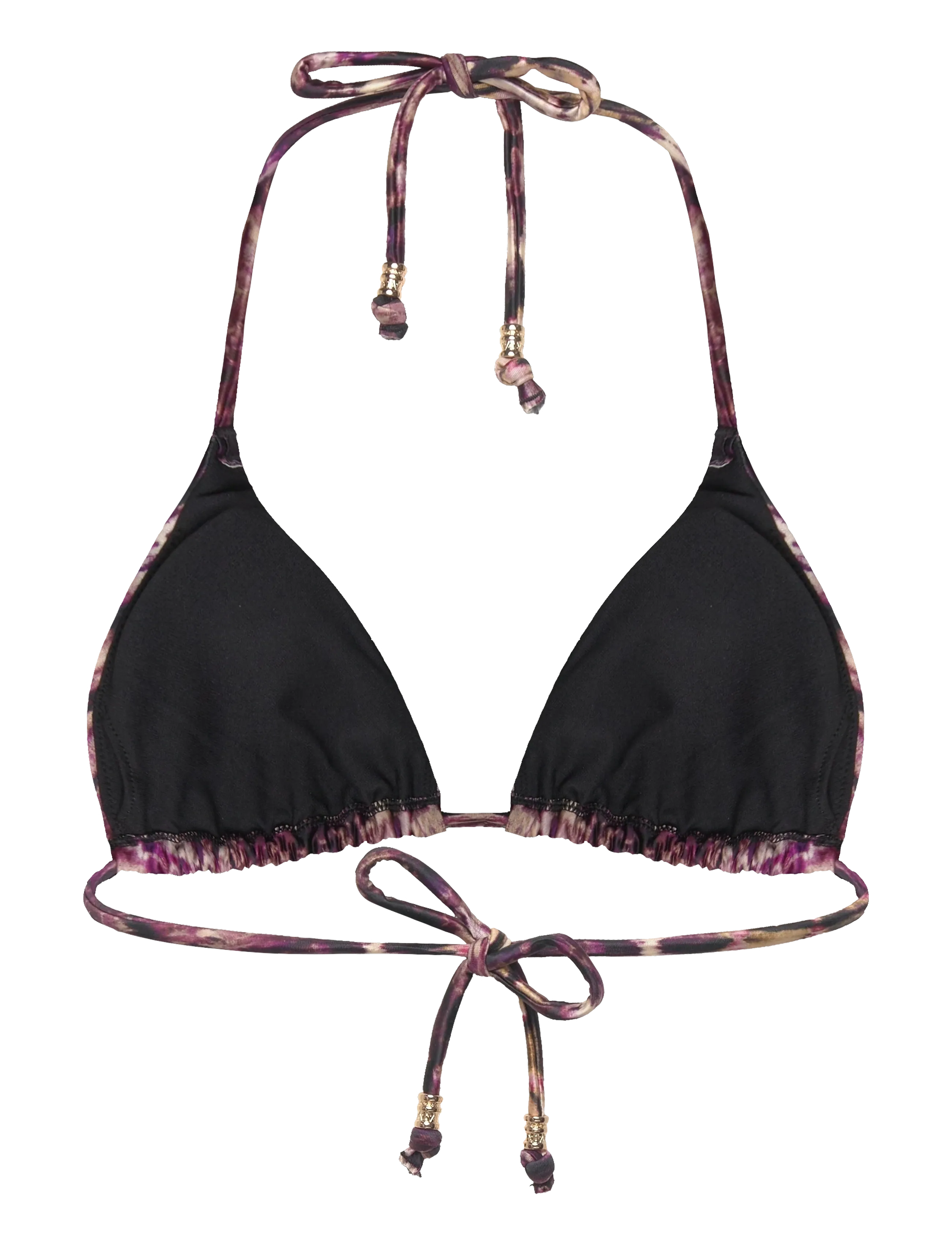 Dorina - AMNESIA TRIANGLE - triangle bikinis - coral print - 1