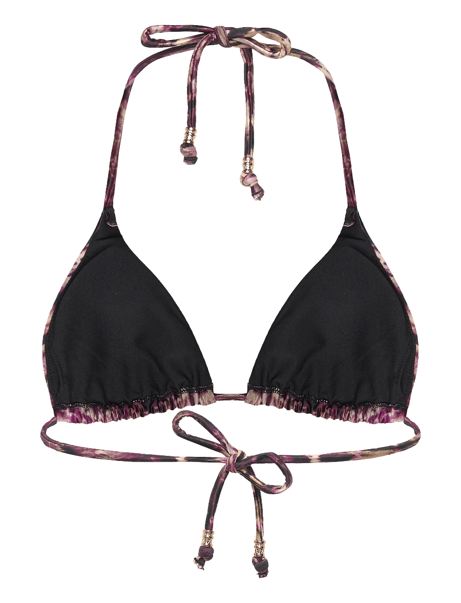 Dorina - AMNESIA TRIANGLE - trójkątny stanik bikini - coral print - 1