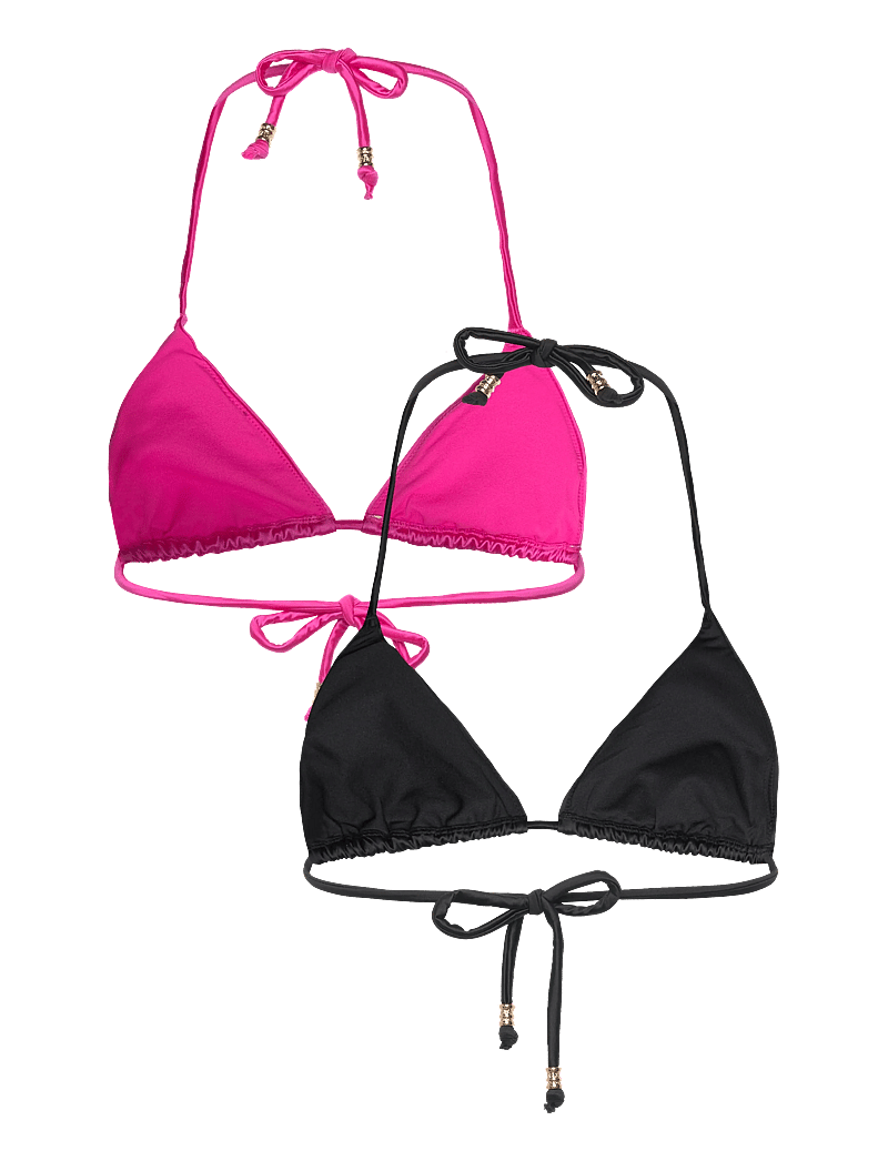 Dorina - AMNESIA TRIANGLE - trekantsbikinier - pink/black - 1