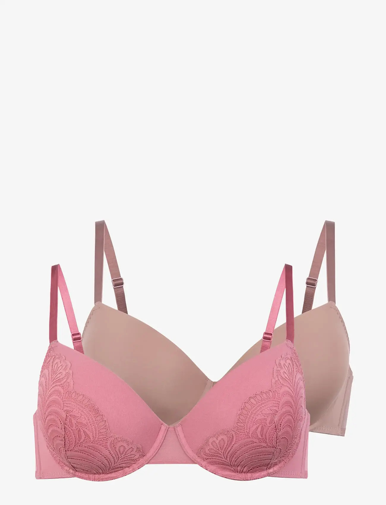 Dorina - LINCOLN 2PP DEMI - push up bh'er - pink/purple - 1