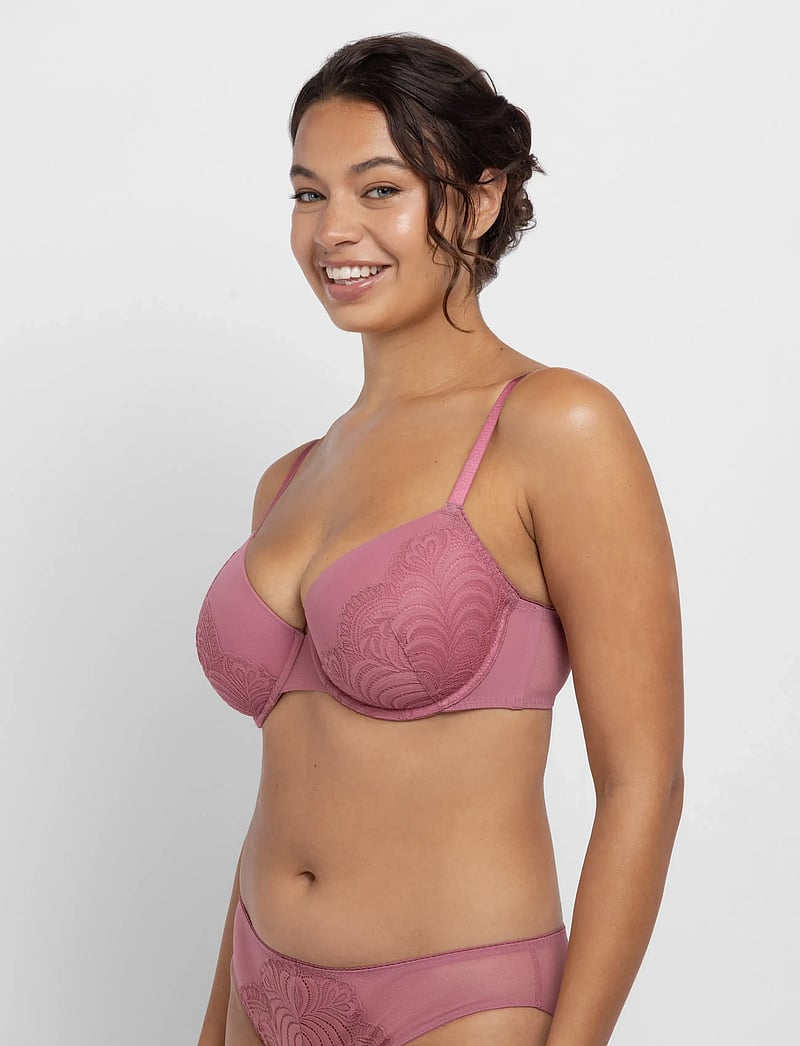 Dorina - LINCOLN 2PP DEMI - push up bh'er - pink/purple - 4