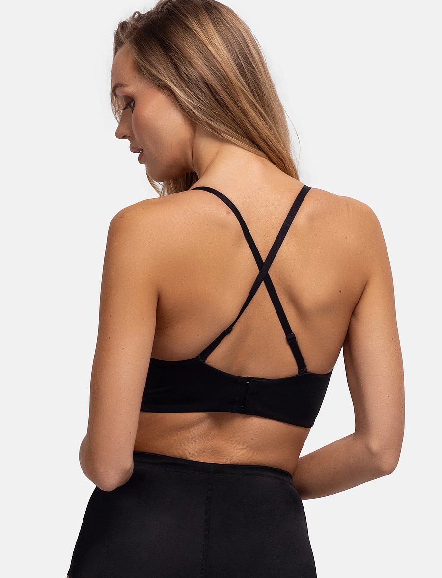 Dorina - SUBLIME SCULPT demi - push up bh - black - 4