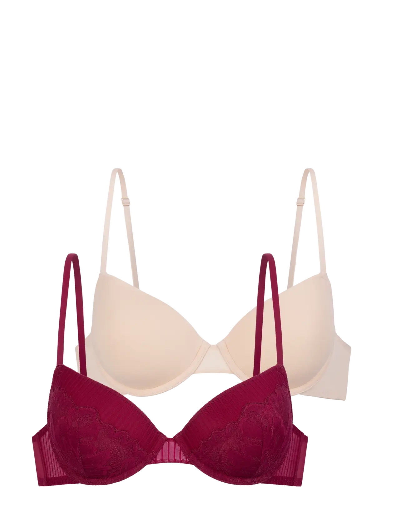 Dorina Emersyn Balcony - Undertøj - RED/PINK / burgundy
