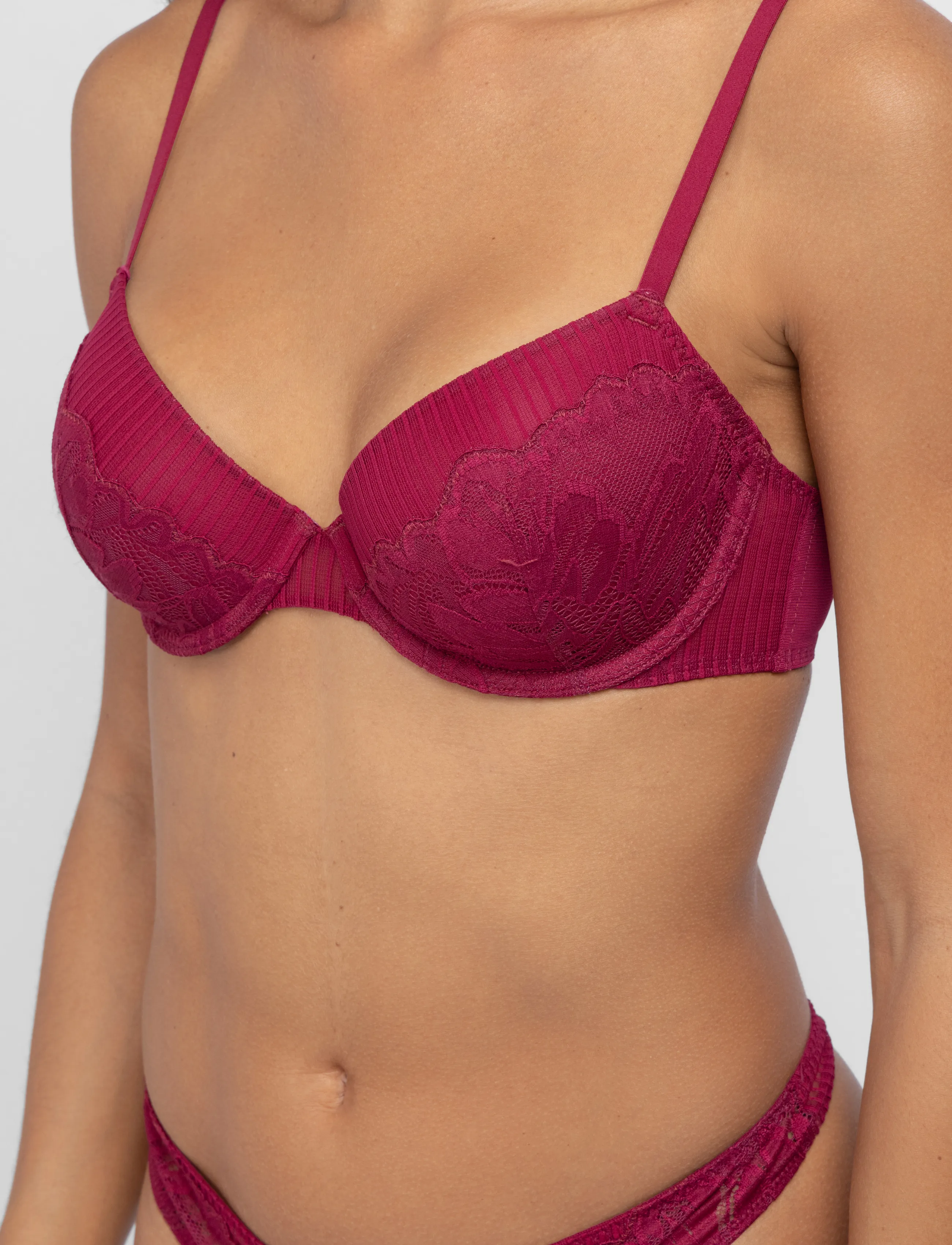 Dorina - Emersyn Balcony - bügel-bh - red/pink - 4