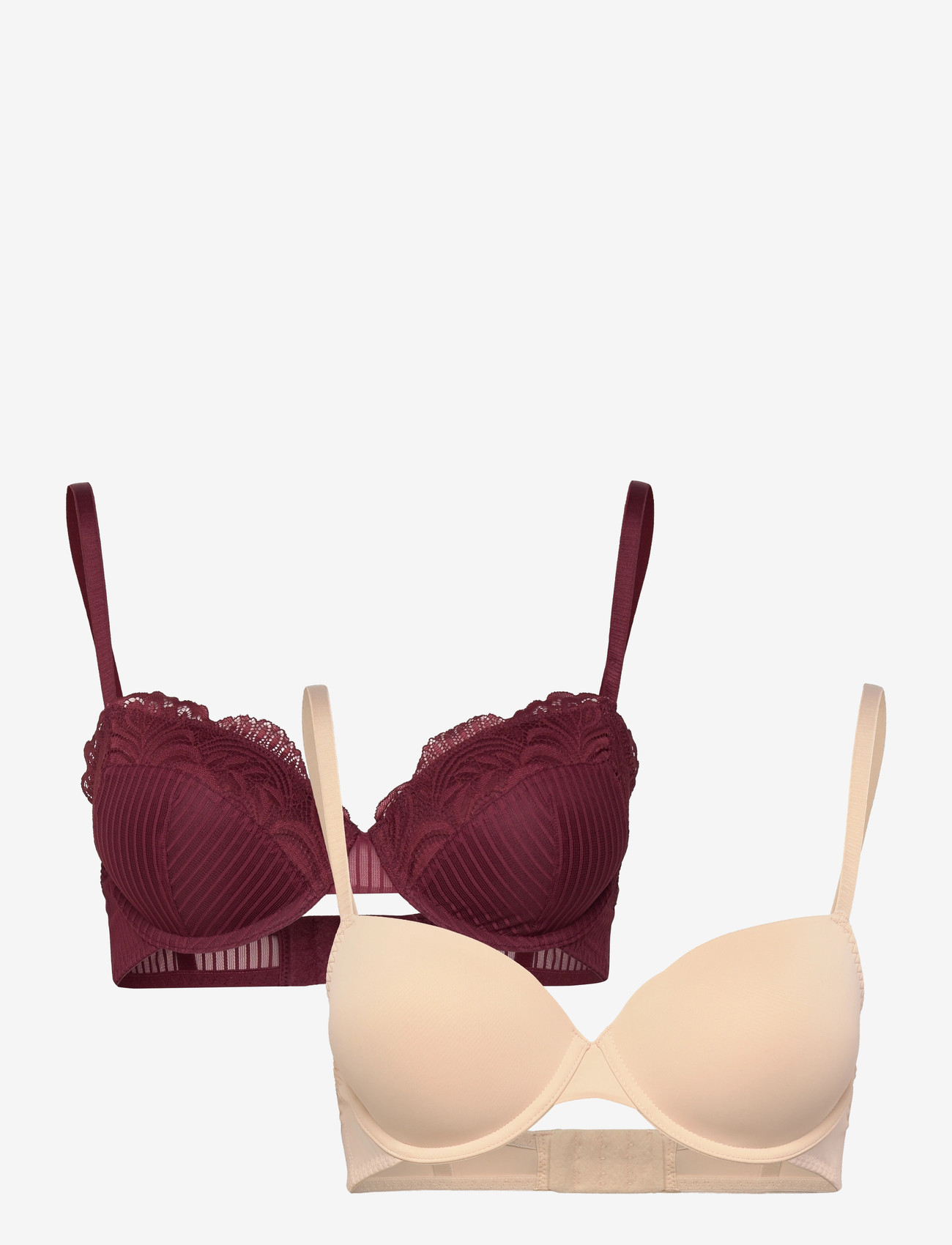 Dorina - EMERSYN DEMI - balconette bh:ar - red/beige - 0