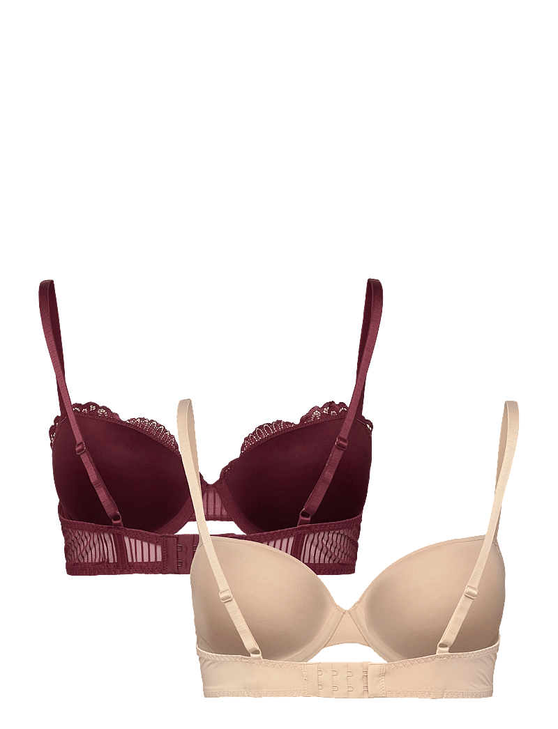 Dorina - EMERSYN DEMI - balconette bh:ar - red/beige - 1