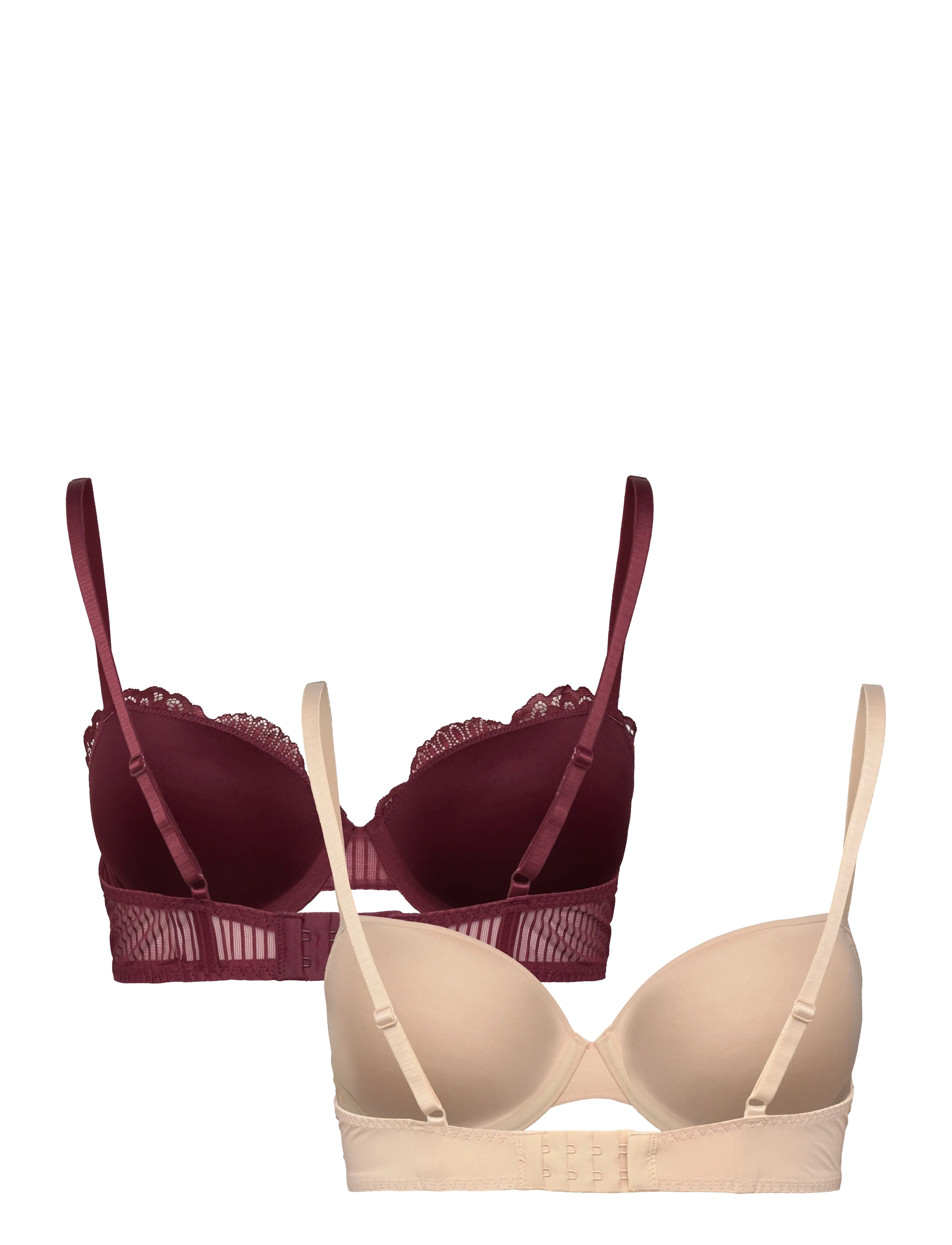 Dorina - EMERSYN DEMI - balconette bras - red/beige - 1