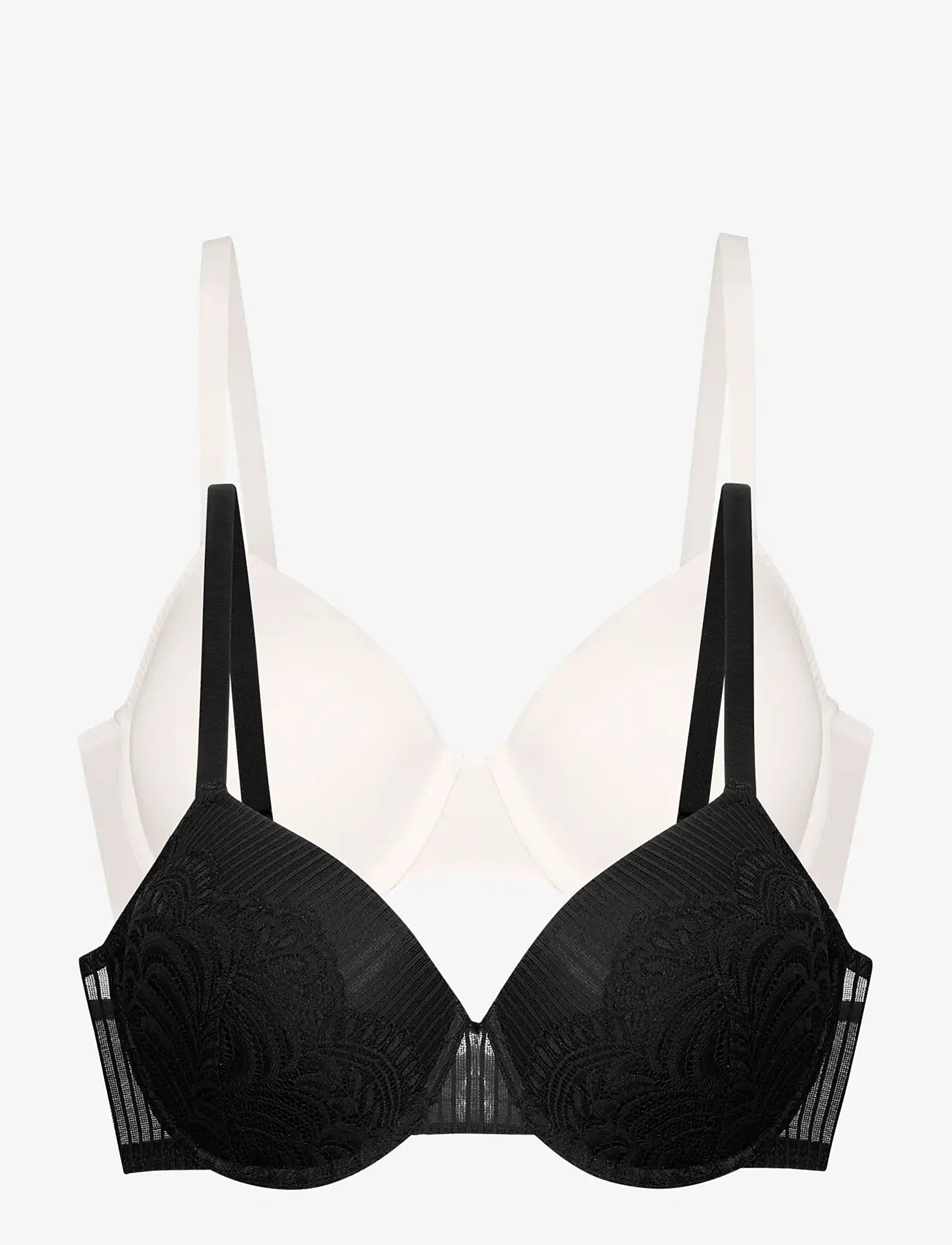 Dorina - EMERSYN-2PP LIGHT PADDED DEMI - t-shirt bhs - black/ivory - 1