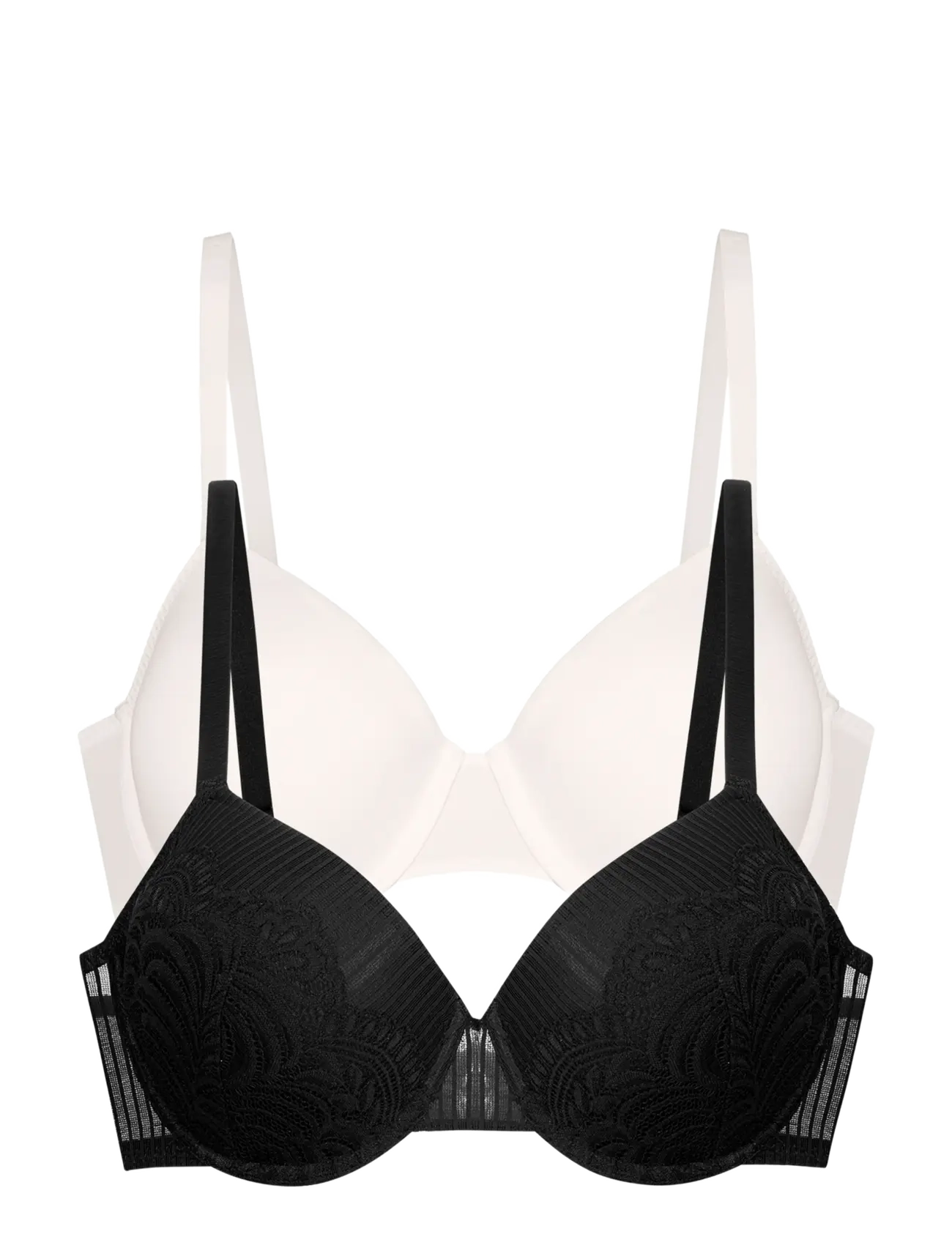 Dorina - EMERSYN-2PP LIGHT PADDED DEMI - black/ivory - 1