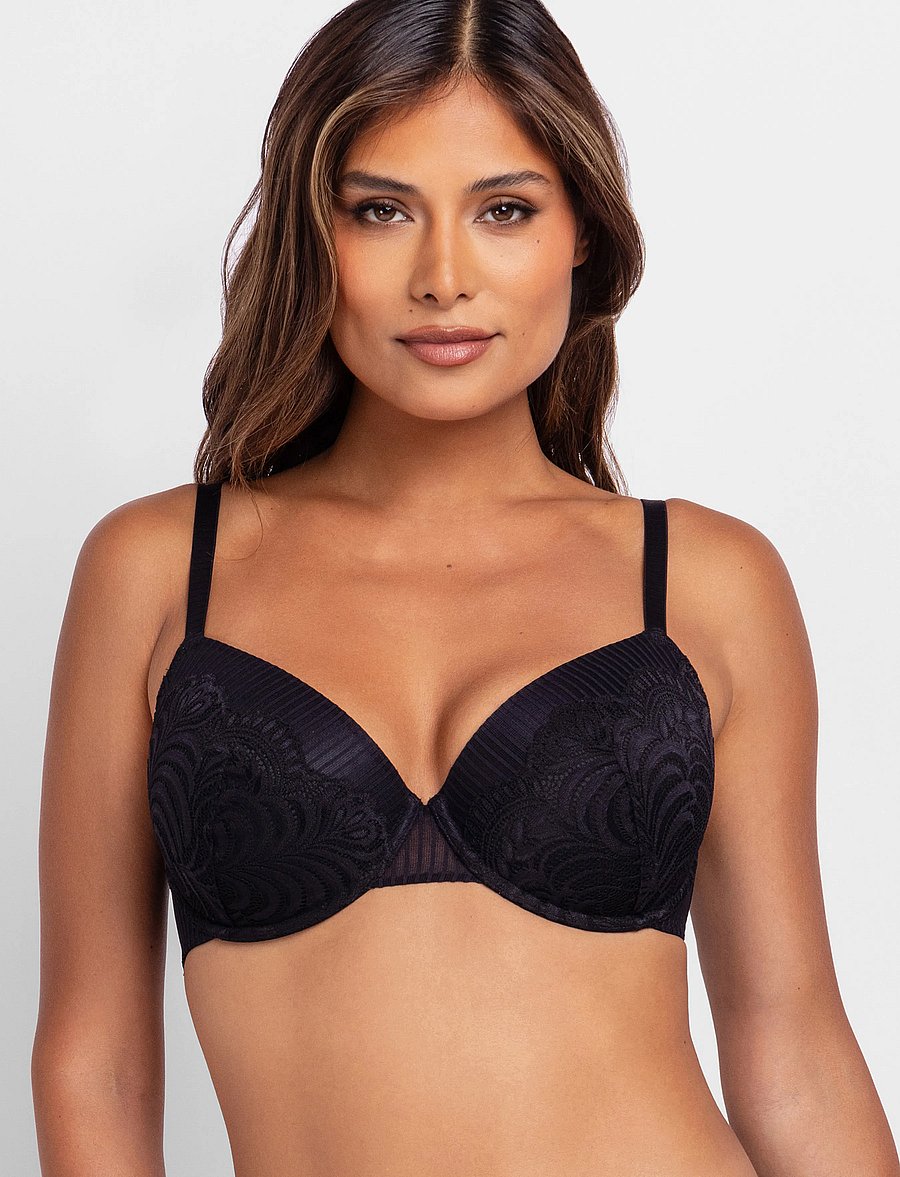 Dorina - EMERSYN-2PP LIGHT PADDED DEMI - black/ivory - 0