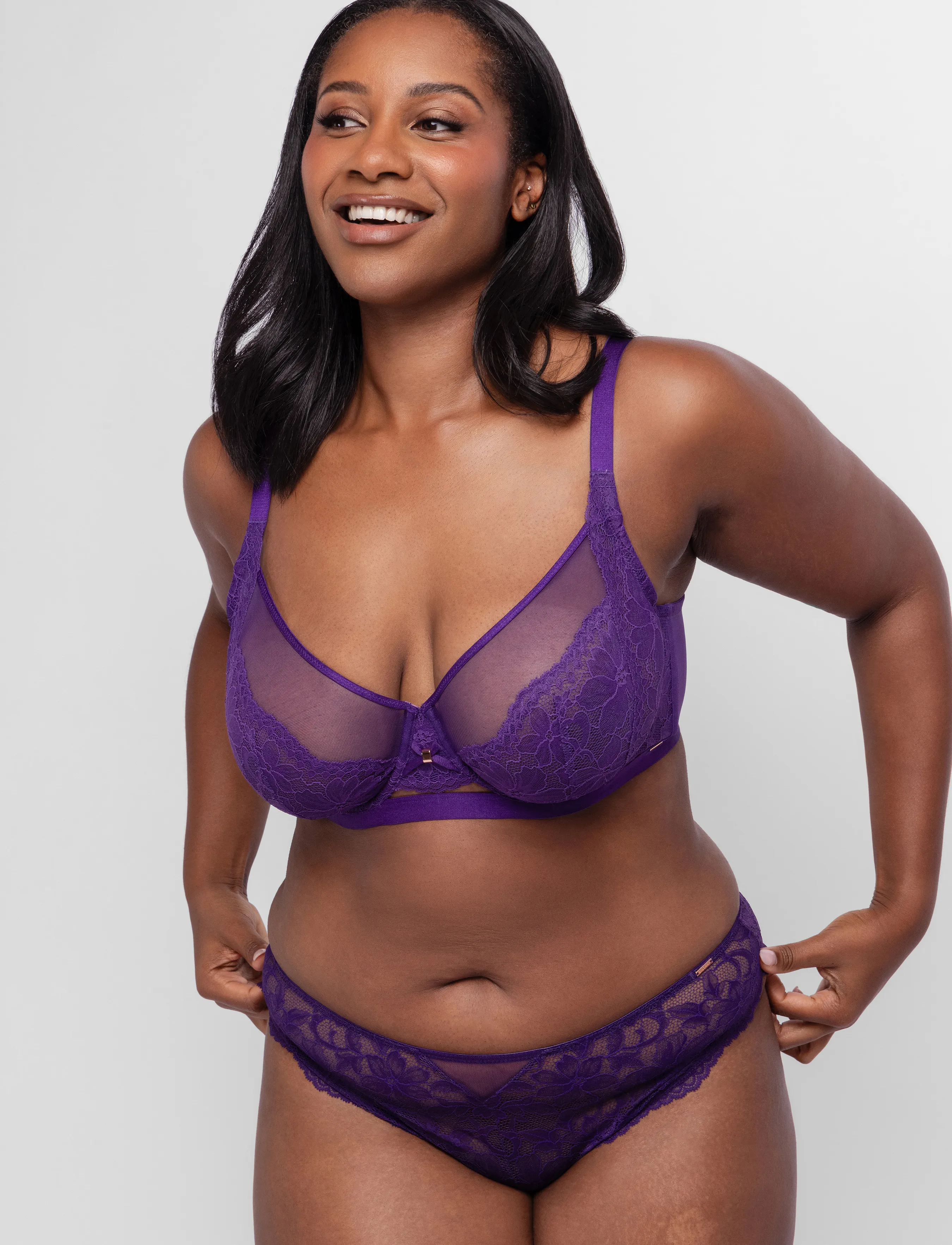 Dorina Jemma Wired Bra, 95 D, Bras & Oberteile, Lila - Bras, Frauen