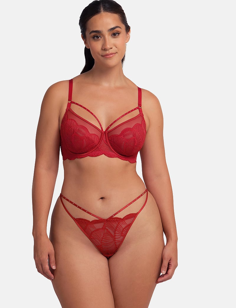 Dorina - ADELINA WIRED_BRA - madalaimad hinnad - red - 0