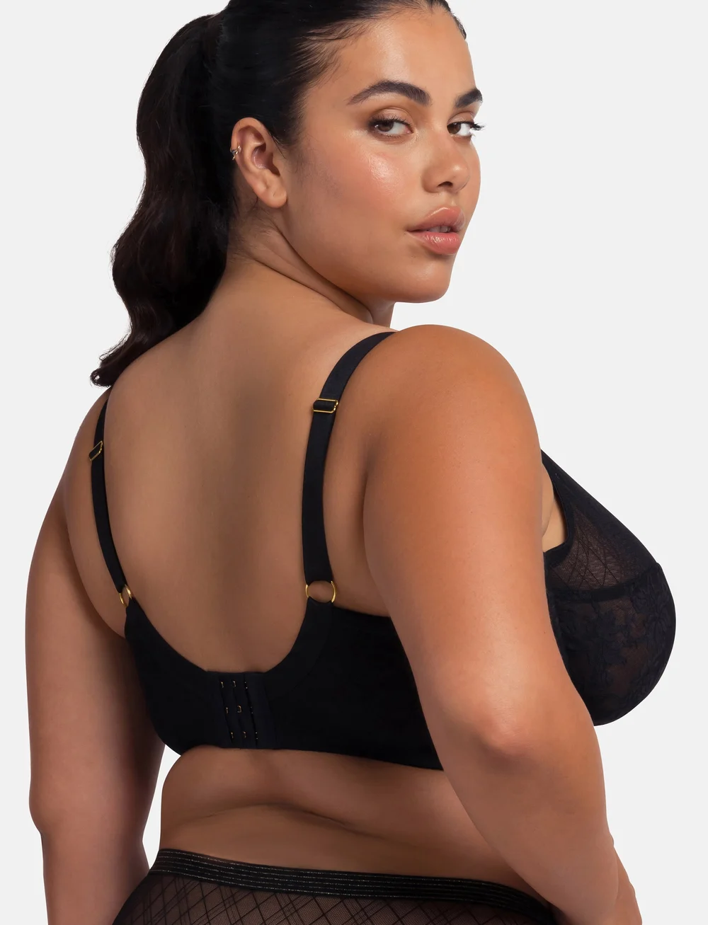 Dorina - DULCIE WIRED BRA - biustonosze z fiszbinami - black - 2