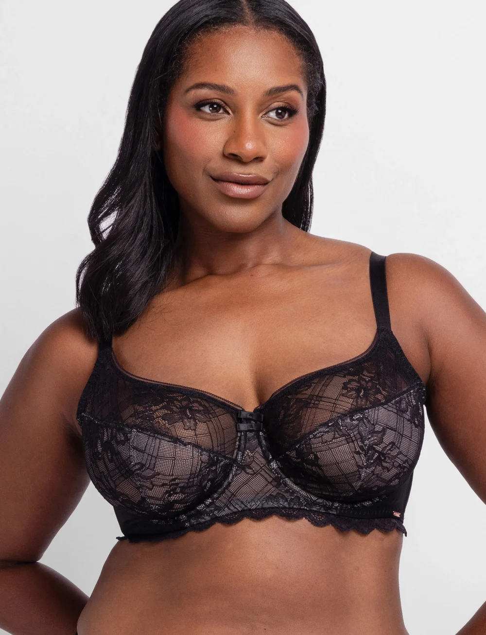 Dorina - HASINA WIRED BRA - bøjle-bh’er - black - 2