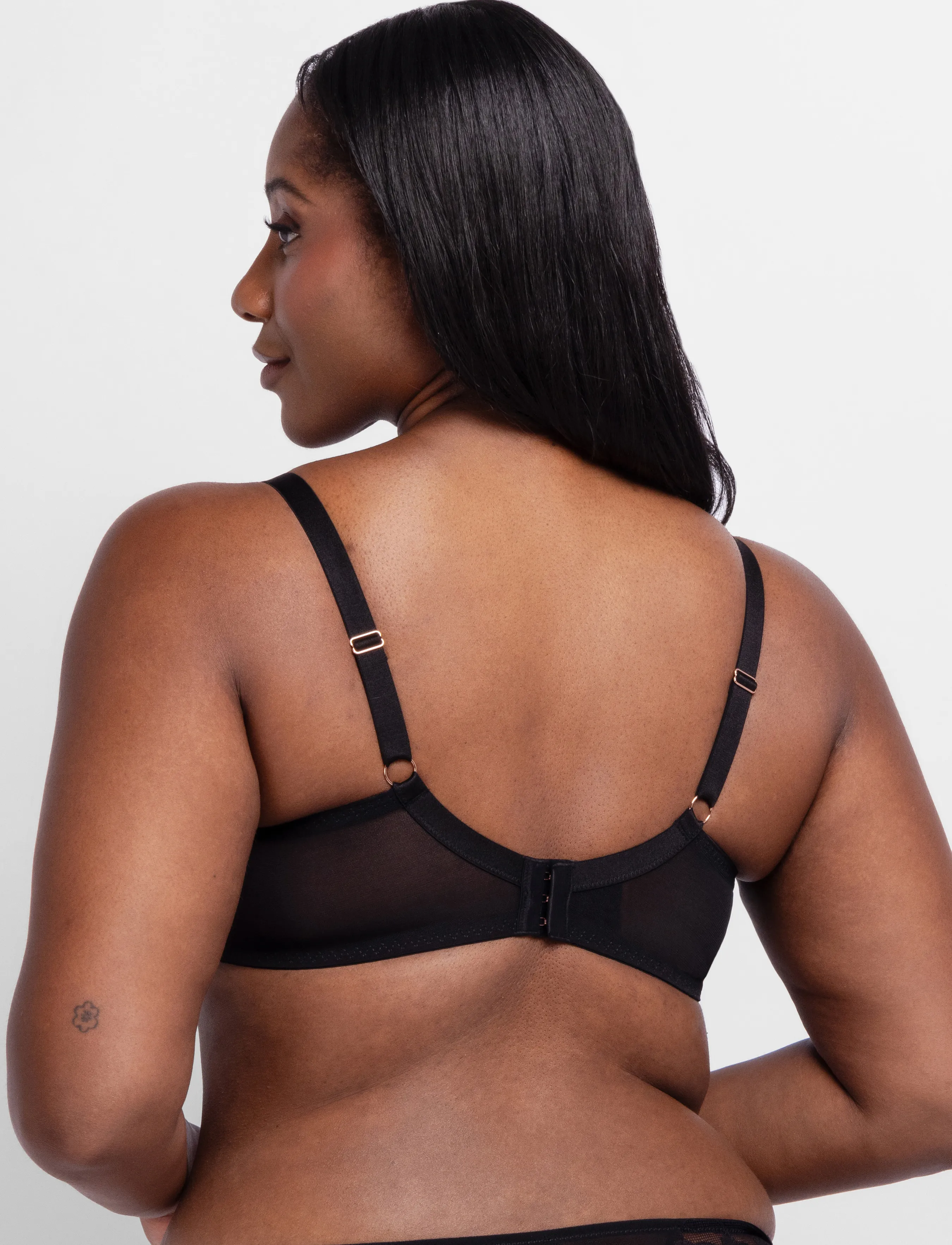 Dorina - EMORY NON PADDED WIRED BRA - bh:ar med bygel - black - 3