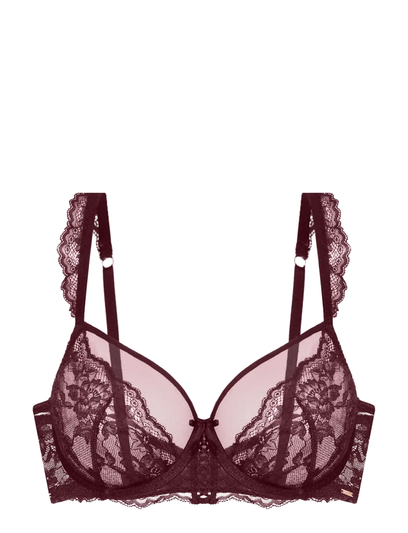 Dorina LYRA-SATIN NON PADDED WIRED BRA - Alusvaatteet - RED / red