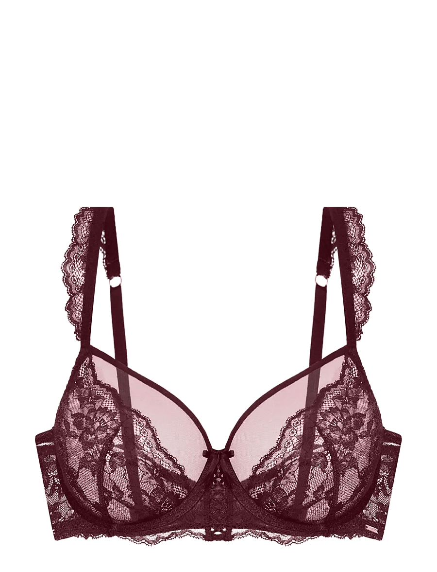Dorina - LYRA-SATIN NON PADDED WIRED BRA - bügel-bh - red - 1