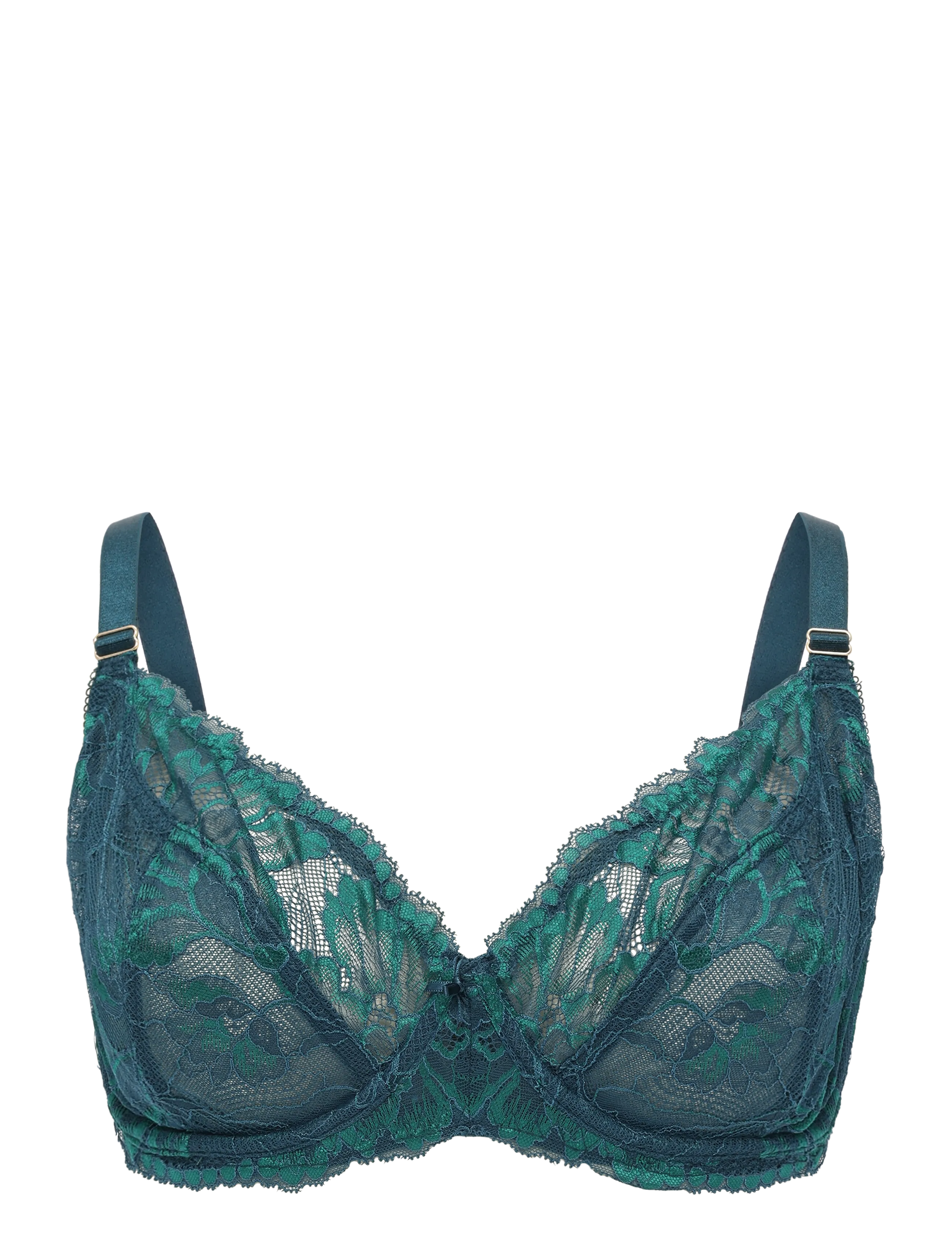 Dorina - Perfect Lace Balcony - wired bras - deep teal - 1