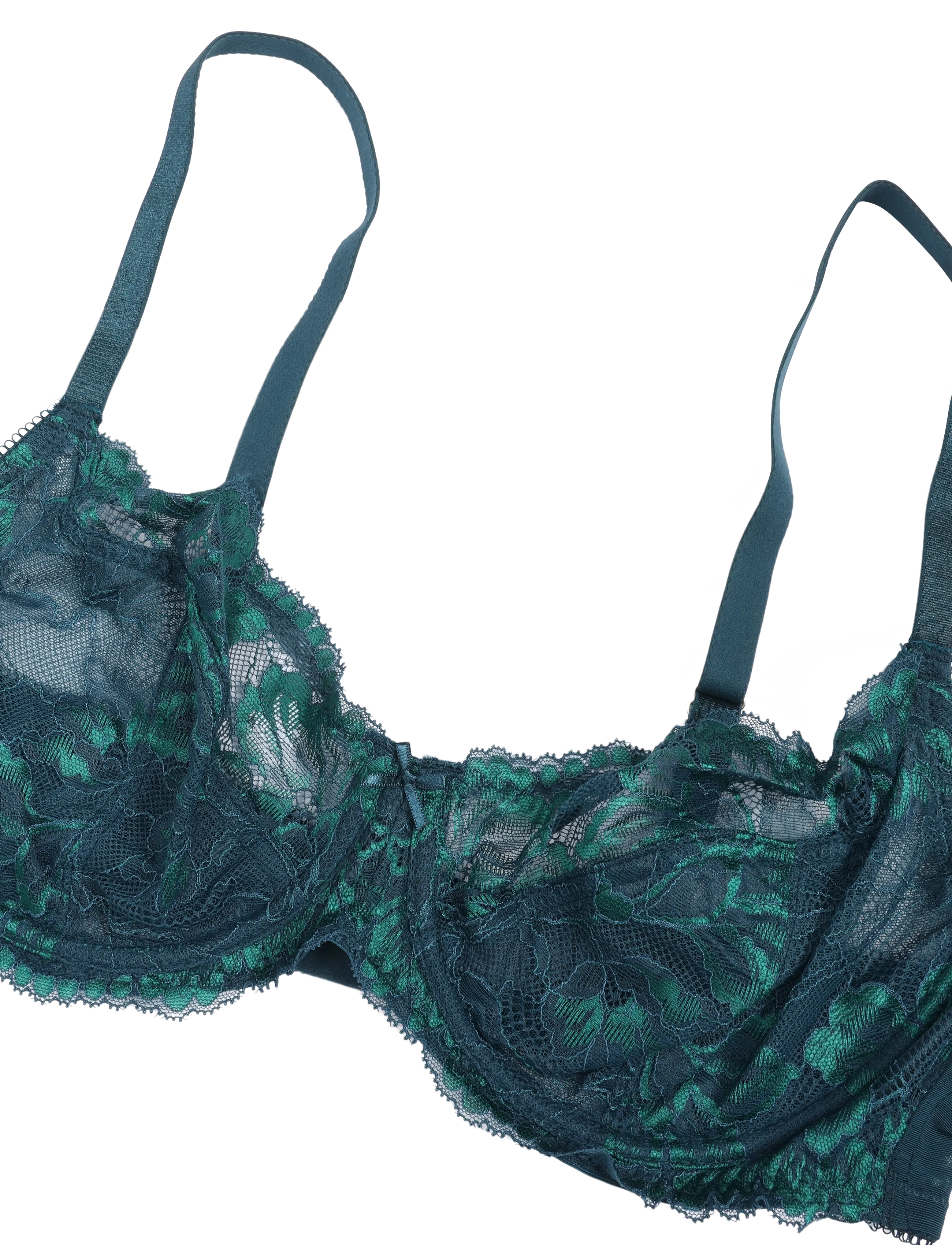 Dorina - Perfect Lace Balcony - wired bras - deep teal - 5