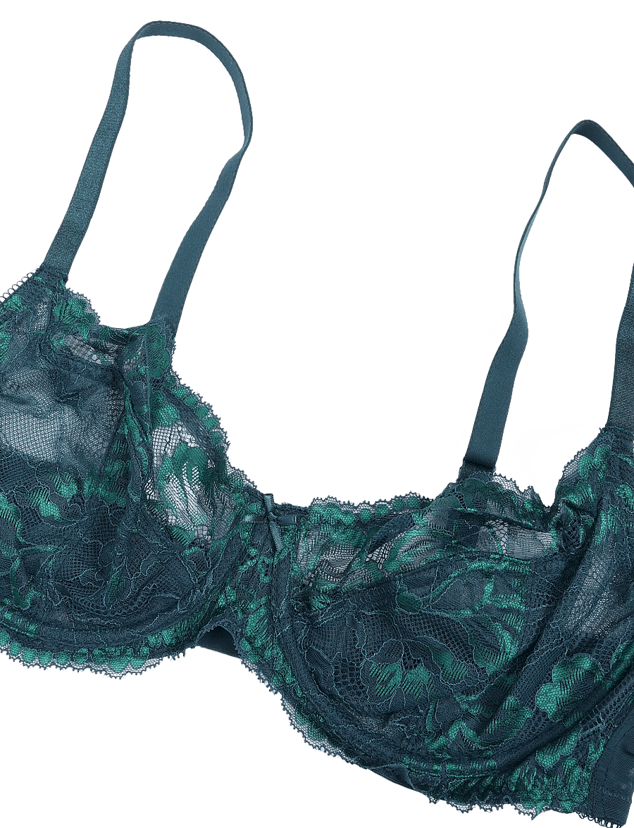 Dorina - Perfect Lace Balcony - wired bras - deep teal - 5